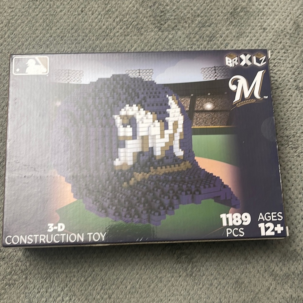 3D LEGO set Milwaukee Brewers